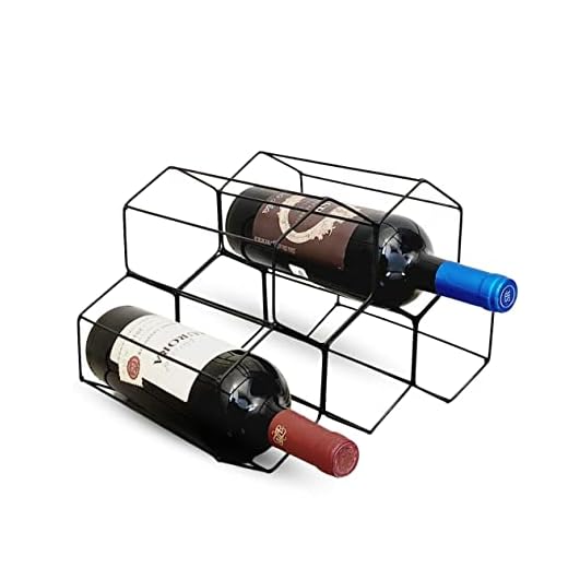 Adega Empilhavel Porta Garrafas Vinho Ferro