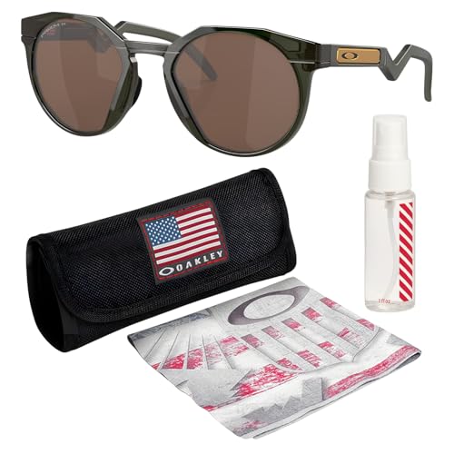 Oakley HSTN OO9242 Sunglasses OLIVE INK Frame with PRIZM TUNGSTEN POLARIZED Lenses With Official Eyewear Kit