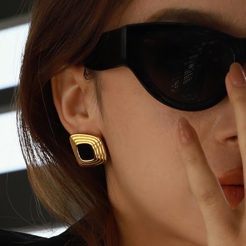 Chunky Gold Earrings for Women4
