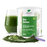 Nature's Finest BIO Detox Superfood Mix - Pulver zur Entgiftung des Körpers mit Hohem Protein, Ballaststoff, Eisen und Vitamin C - Vegan, 125 g