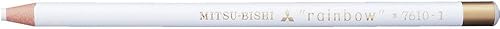 Mitsubishi Pencil K7610.1 - Lápices de colores a base de agua, color blanco, 1 docena