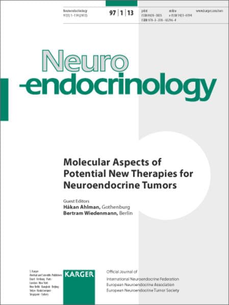 Molecular Aspects of Potential New Therapies for Neuroendocrine Tumors: Special Topic Issue: Neuroendocrinology 2013, Vol. 97, No. 1 (English and