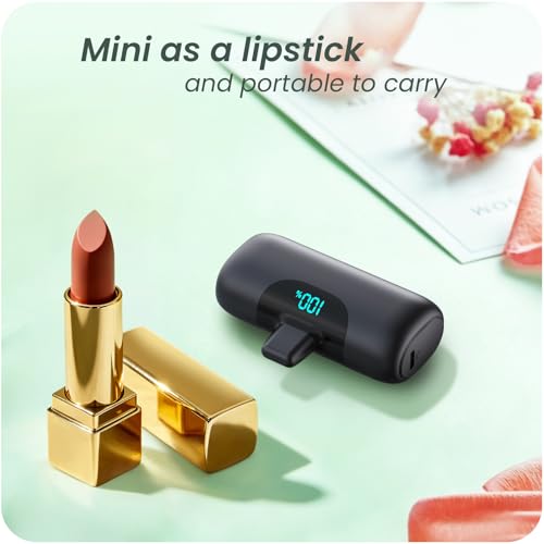 Cargador portátil 5500mAh USB-C 2 unidades miniatura 2