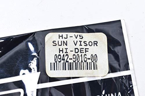 HJC Helmet Sunshield / Sun Visor HJ-V5 Smoke, Orange For FS-33,IS-MULTI,IS-MAX BT,IS-34,FS-11, IS-16,SY-MAX,SY-MAX II,SY-MAX III,IS-33 helmets, Bike Racing Motorcycle Helmet Accessories - Made in Korea (Smoke(Day))