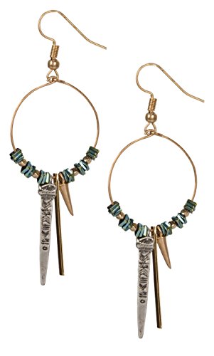 Boho Earring Hoop Dagger for Women | SPUNKYsoul Collection