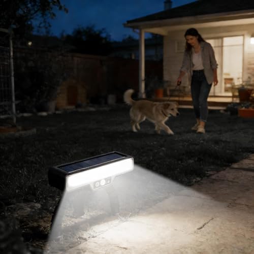 Cuentas LED de alta salida en foco solar ajustable para eliminar zonas oscuras en fachadas 3