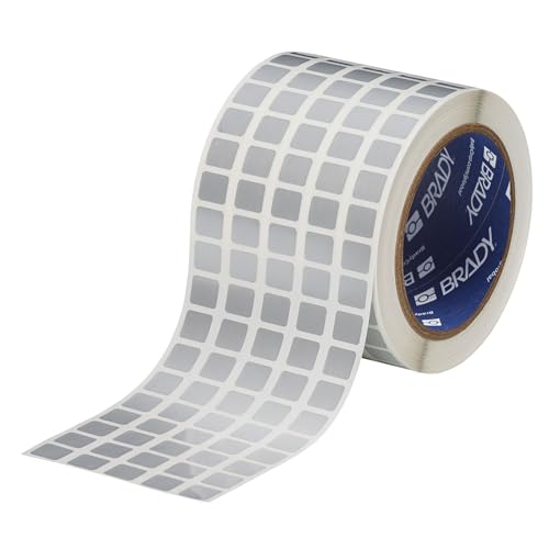 Brady THT-12-435-10 étiquettes non métalliques 1,3 x 1,1 cm pour éviter les courts-circuits