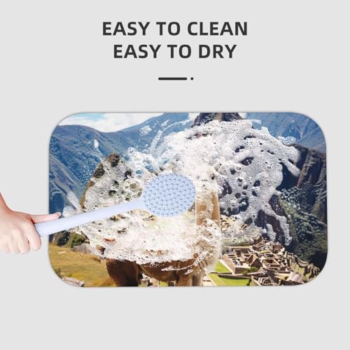 Tapis de bain absorbant diatomées antidérapant douche 30x50 - 7