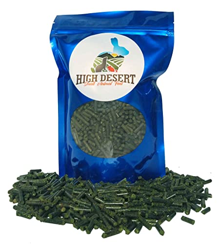 High Desert Timothy Grass Hay Pellets for Rabbits, Guinea Pigs, Chinchillas, and Small Pets