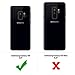 EasyAcc Case for Samsung Galaxy S9, Black TPU Cover Matte Finish Slim Profile Phone Protectors Compatible with Samsung Galaxy S9 5.8