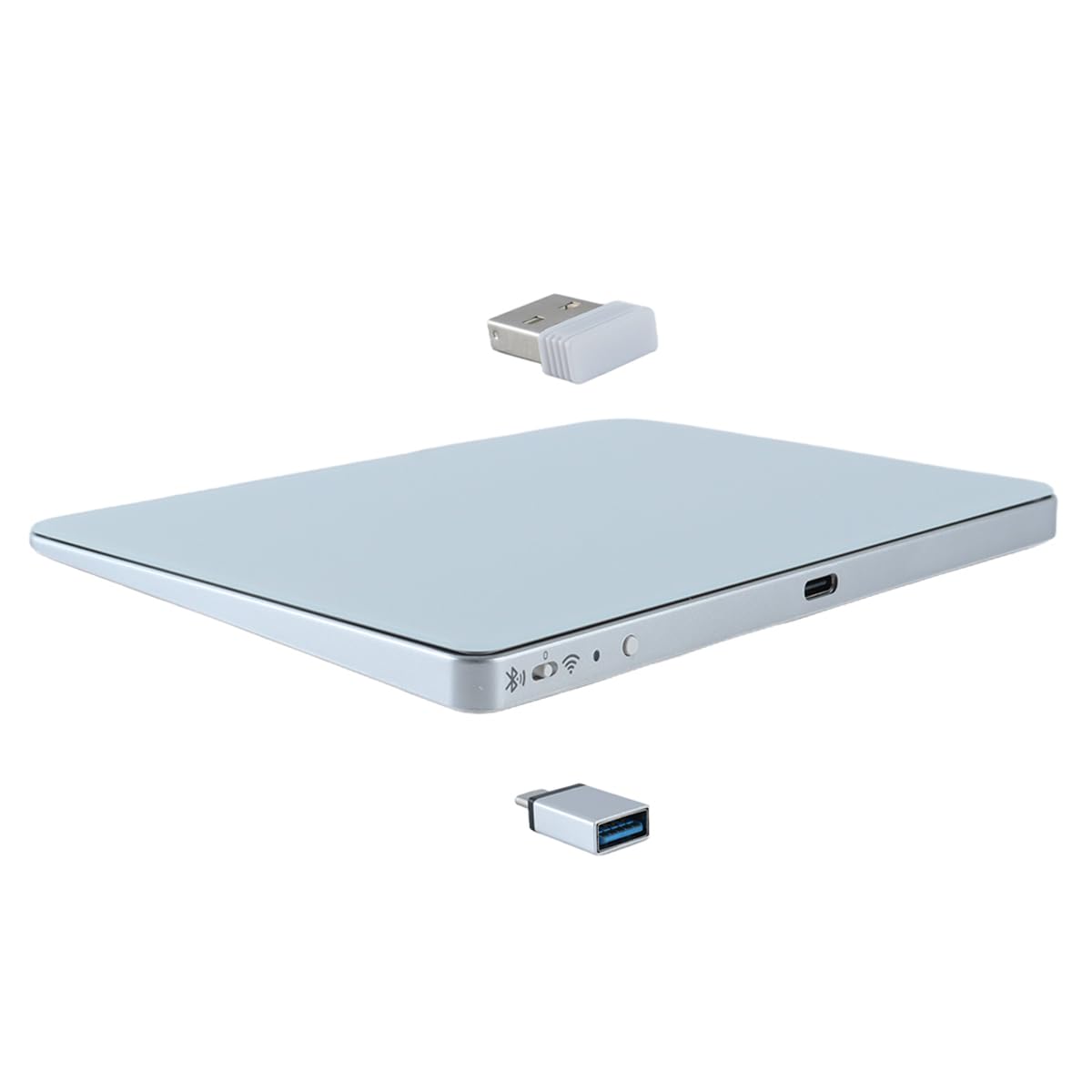 Gurtt Trackpad con ricevitore USB 2.4G per superficie multi-touch, trackpad ad alta precisione, mouse touchpad multi-gesture compatibile con PC desktop 10/11