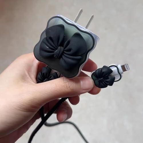 BSTIONYI DIY Cable Protector Charger Wire Saver, 5 in 1 Data Cable 18W/20W USB-C Charger Case Line Cord Protector Compatible with iPhone 11 12 13 14 15 Pro Max - Image 6