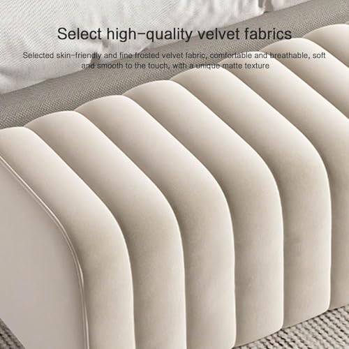 Banco para sofa rectangular y asiento comodo de 40cm con espacio para cama 8
