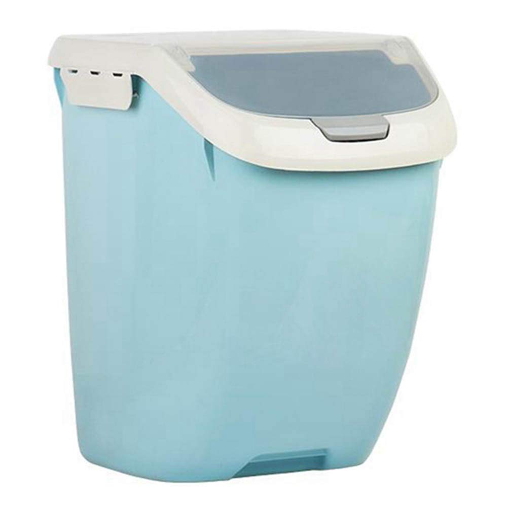 YZJWCJRice Cereal Container Storage 10kg/ 22lbs, BPA Free Plastic Material Airtight Design,Blue