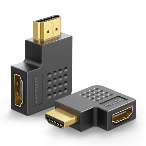 Amazon | VCE HDMI L字 アダプタ L型 変換 コネクタ 90度+270度 HDMI