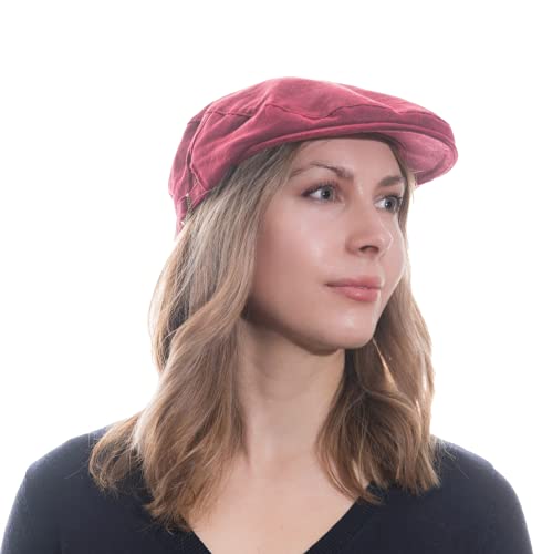 CRAGGI BAGS AND ACCESSORIES Gorra Plana Adventure Country Outdoor, Rosa, M para Mujer