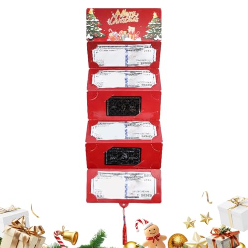 Porta dinero de Navidad, soportes decorativos para dinero con sobre, libro de tarjetas de felicitación de cumpleaños, para fiestas, celebraciones, reuniones, niños, niñas, Navidad, vacaciones