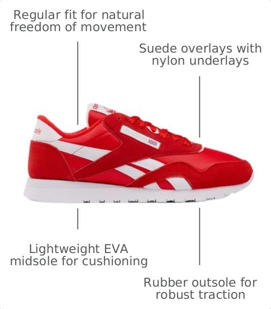 Image of Reebok Women's Cl Nylon Mh Fashion Sneaker