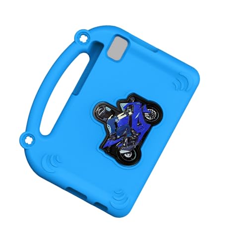 Funda de espuma EVA para tableta Tab A11 de 8.7 pulgadas con soporte antichoque azul 6