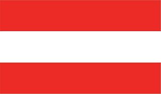 JMM Industries Austria Flag Vinyl Decal Sticker Österreich Austiran Car Window Bumper 2-Pack 5-Inches by 3-Inches Premium Quality UV-Resistant Laminate PDS378