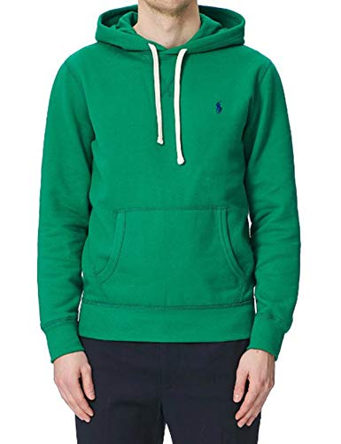 Ralph Lauren Poloshirt Hoodie Billiard Green 766778-034, Grün Small