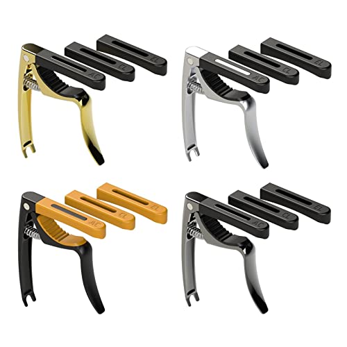 SHANGMAOYO Capodastre Guitare Capo Guitare Musicale Capo Capo Rapide Capo en Métal for Guitares Acoustiques/Électriques… - Les Beatles, Paul McCartney, John Lennon, RIngo Starr, George Harrison SHANGMAOYO Capodastre Guitare Capo Guitare Musicale Capo Capo Rapide Capo en Métal for Guitares Acoustiques/Électriques… – Image 3