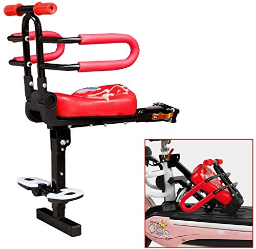 Learn More About Bicycle Baby Seat Kids Child Safety Carrier Front Seat Saddle Cushion with Back Res...