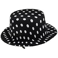 Amazon.co.jp: ミニシルクハット コスチューム用小物 黒 男女