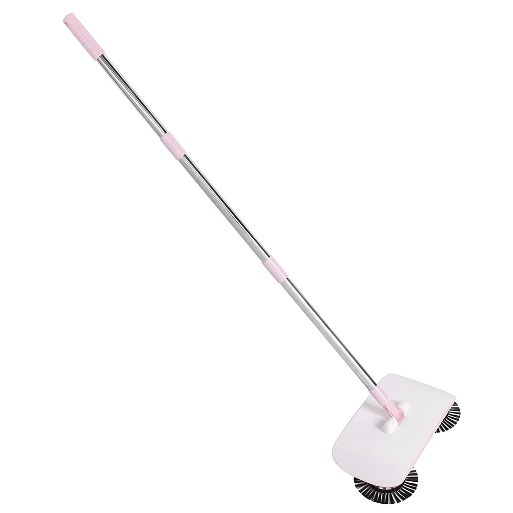TOPINCN Household Lazy Automatic Hand Push Sweeper Broom Sweeping Machine Mop Broom Dustpan Floor Tools()