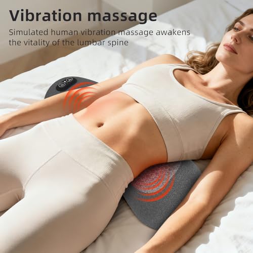 3 in 1 Lower Back Massager - Smooth Triple Fusion Back Massager with Heat,Vibration Massager & Airbag Traction Spine Massager for Lower Back Pain Relief,Deep Tissue Relaxation FSA Eligible HSA by Sanivor - Image 8