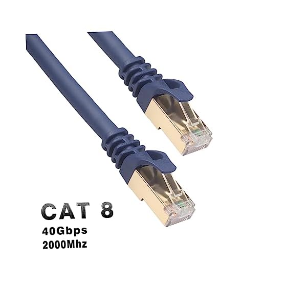 OSALADI 2 Stück 20 Ethernet-Kabel Netzwerk-LAN-Kabel Kommunikationskabel Computer-LAN-Kabel Cinch-Kabel druckerkabel Ethernet Kabel Netzwerkkabel Lautsprecher Audioleitung – Bild 5