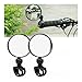 Motorcycle Side Mirrors Universal Bicycle Rearview Mirror 360 Degree Rotation Adjustable Mirror Handlebar Mount Cycling Bike Rear View Mirrors