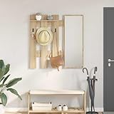 Ce portemanteau mural est une solution élégante pour les maisons modernes cherchant un mélange de style et de fonction.