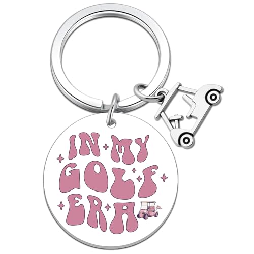 Uerifr Funny Golf Gifts for Women Golf Cart Keychain...