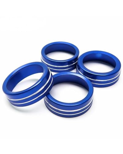 Temperature Adjustment Knob Air Conditioner Switch Knob Climate Control HVAC (Blue)
