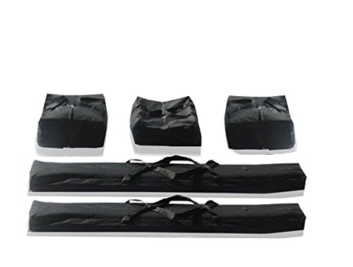 TOOLPORT Set de Housses pour tentes PVC Economy de 3m de Large (2,0m de Hauteur)