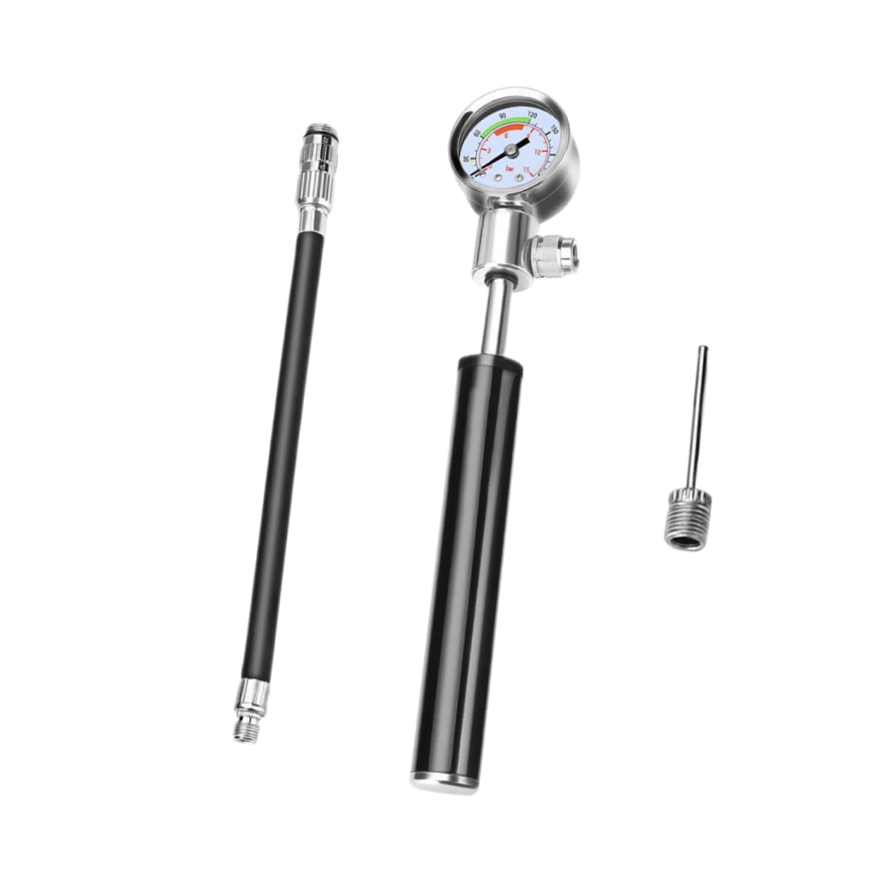 SUPVOX 1set High Pressure Pump Inflator for Mountain Bike Tires Ergonomic Design Fast Inflation Lightweight Compatible Valves