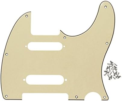 FLEOR 11 trous ST Pickguard scratchplate SAS avec vis pour Standard