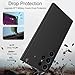 Taneny Silicone Case for Samsung Galaxy S25 Ultra, Durable and Stylish Drop Tested Soft Silicone Gel Rubber Slim Fit Shockproof Protection Phone Cover for Samsung Galaxy S25 Ultra (Black)