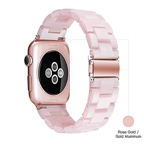 Image of Light House Apple Watch Bands-Fashion Lightweight Resin iWatch Bands for Women Men 38mm /40mm /41mm /42mm(Series 11 10), 49mm /46mm /45mm /44mm /42mm(S 3 2 1), Compatible with Apple Watch Series 11 SE 10 9 8 7 6 5 4 3 Ultra