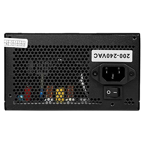 GameMax 750W Rampage Power Supply (No Power Cable inc.), Semi-Modular, APFC, Japanese Tk Main Capacitor, 80 Plus Bronze, 88% Efficiency, 14cm Cooling Fan, Real Power Gaming | Black - Image 12