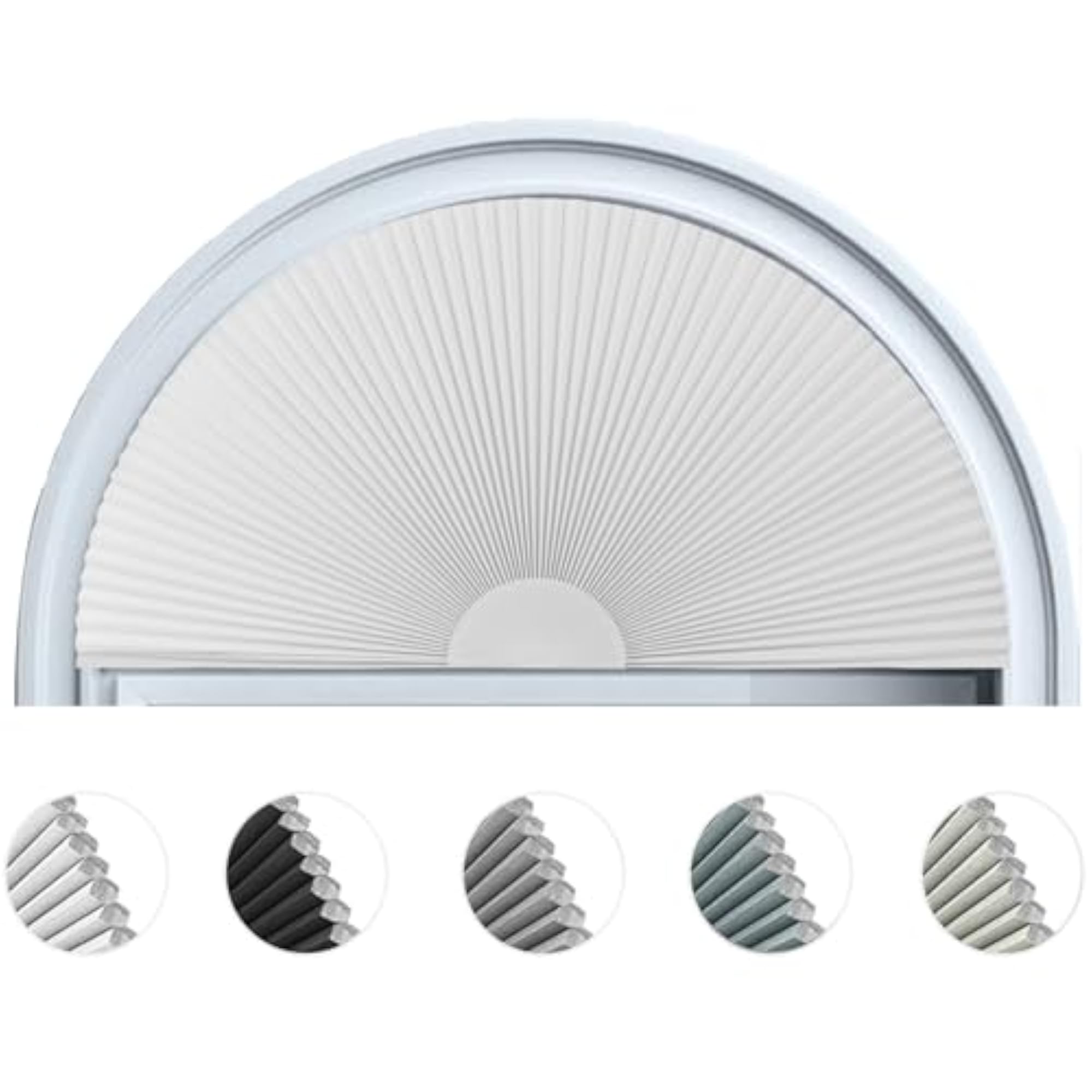 Arch Window Shade Blackout Cellular Shades