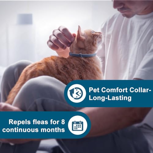 Flea Collar for Cats, Cat Flea Tick Collar with Plant-Based Ingredients, Tick Collar for Cats Designed for Long-Lasting Daily Wear, Flea and Tick Collar for Cat Indoor & Outdoor Use, 2 Pack - Image 5