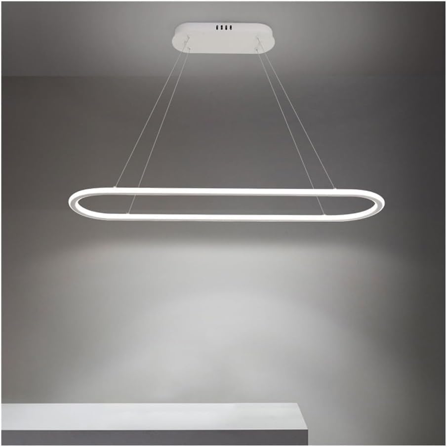 Lampes suspendues LED noires dimmables 45W pour plafond