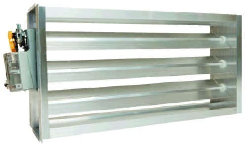 EWC Zone Damper ND 10 X 14 Bottom Mount (motor on second dimension)