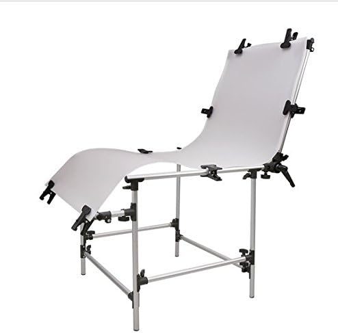 GOWE 60 * 130cm Aluminum Alloy Frame Specialty Photography Photo Studio Shooting Table for Still Life Product Shooting