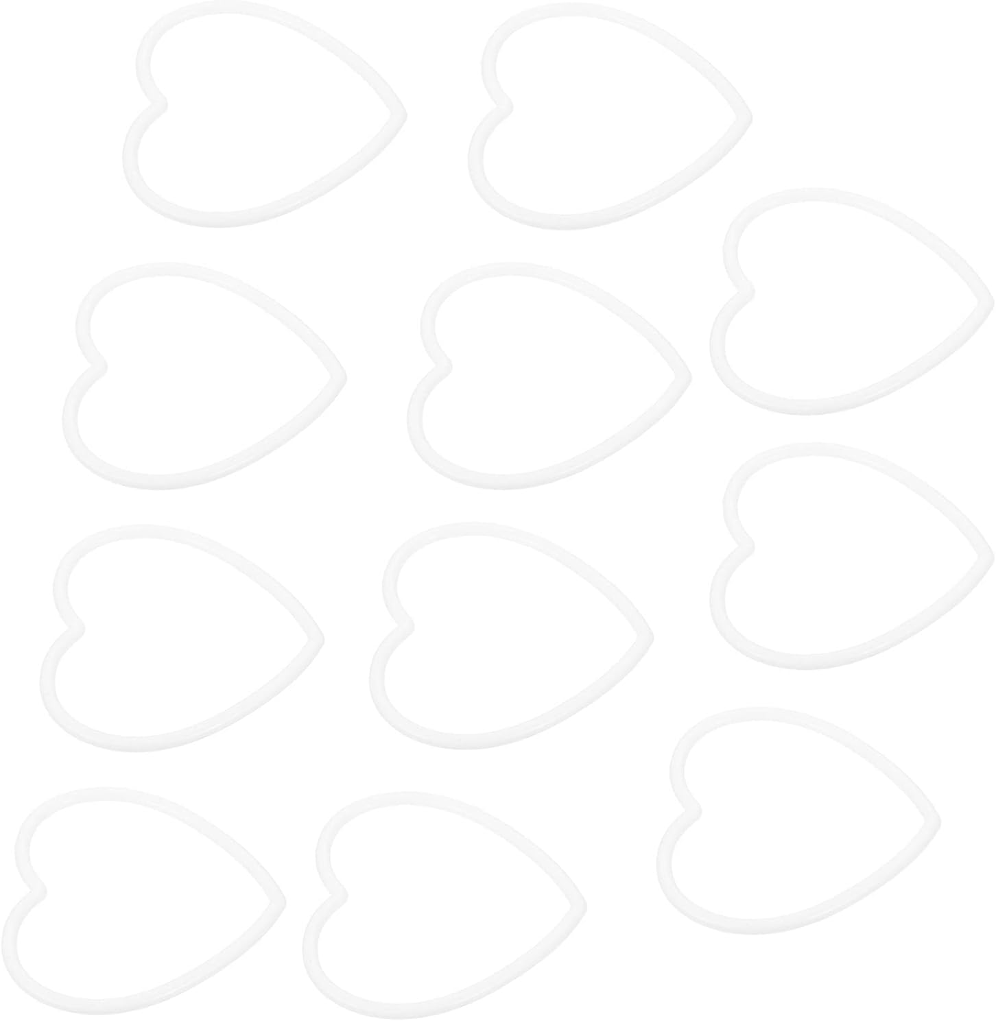 Hemoton Dream Catcher Hoops Bulk 20pcs Heart Dream Catcher