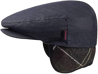 Barbour Cheviot Wax Flat cap : Amazon 