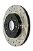 StopTech 127.63065R Sport Drilled/Slotted Brake Rotor (Rear Right), 1 Pack