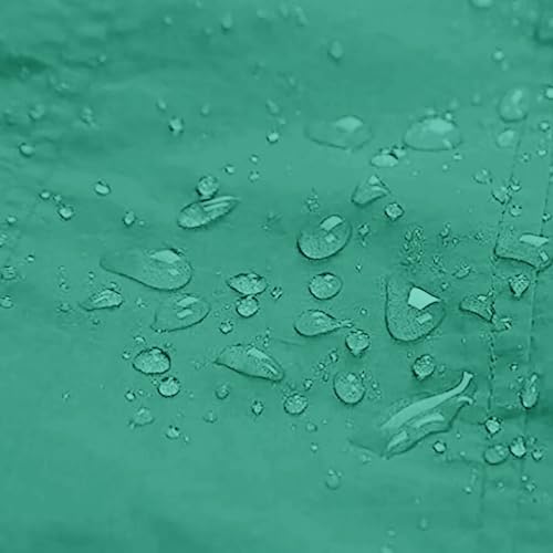 Chaqueta impermeable mujer talla grande abrigo holgado cómodo lluvia 5